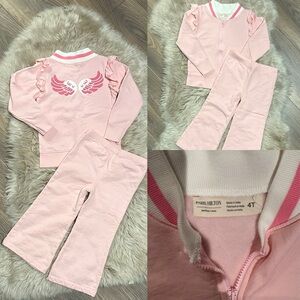 Paris Hilton Kids Light Pink Set with Wing Design